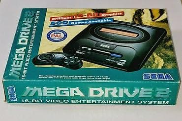 panel cit: SEGA Mega Drive 2 – 16-bit video oyun konsolu Xüsusiyyətlər: - 16-bit — 4