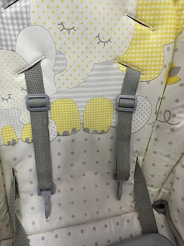 işlenmiş masa: ŞENMA uşaq yemək stulu Cox gozel veziyyetdedi ter temiz islenib — 2