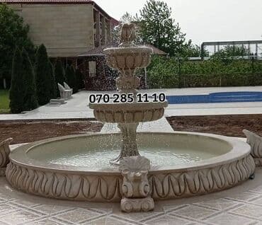 HAZIR fontanlar. həmçinin fontanların istənilən ölçüdə hazırlanması və