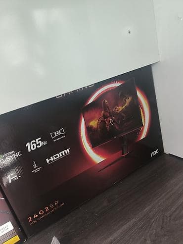 Audio: 🔵 2 ƏDƏD MONİTOR – BİRLİKDƏ SATILIR! 🖥 AOC 24G2SP/BK – Gaming Monitor — 6