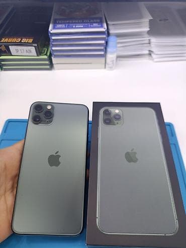 ipone 11 pro max: IPhone 11 Pro Max, 256 GB, Midnight, Face ID — 5