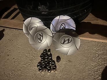 avtomobil oturacağı: İşlənmiş Disk təkər Hyundai 215 / 45 / R 17, 5 Boltlu — 7
