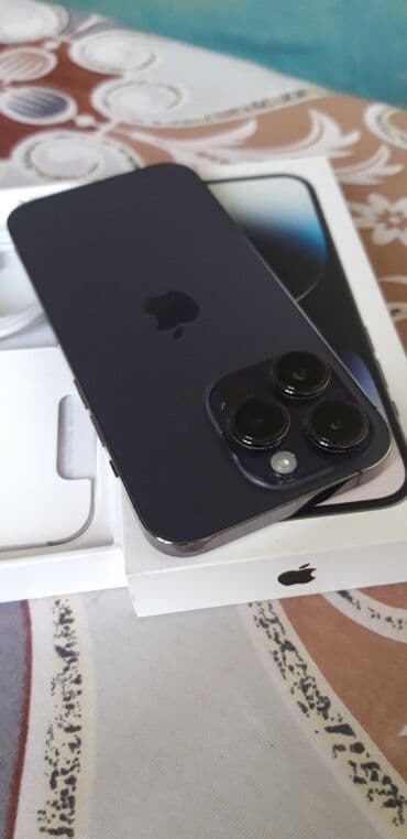 iphone 13 pro max 128 gb qiymeti: IPhone 14 Pro, 128 GB, Deep Purple, Face ID — 2