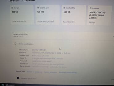 islenmis notebook satisi: Б/у Dell Latitude, 14 ", Intel Core i5, 256 ГБ — 6