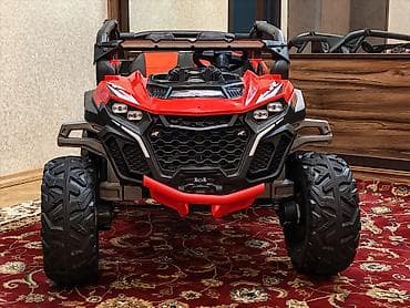 Uşaq üçün elektrik maşınları: Uşaq üçün böyük elektrikli off-road buggy maşın - İki nəfərlik — 1