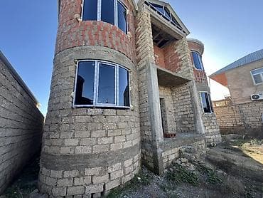 binə evler: 6 otaqlı, 264 kv. m, Kredit var, Təmirsiz — 6