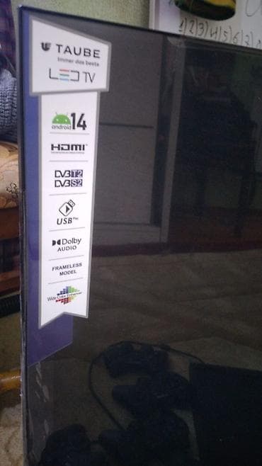 tv box s: TAUBE LED TV – Model TB43SMC - Ekran: 43 düym, çərçivəsiz (Frameless — 3
