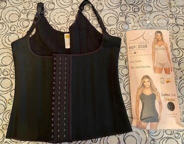 aşbaz forma: Columbia istehsalı 25 sümük jilet korsetləri qarını yığır, beli qum — 1