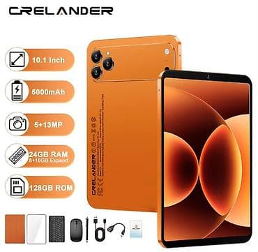 planşet kabro: CRELANDER T70 Android Planşet - Ekran: 10.1 düym - Şəbəkə: 4G LTE SIM — 2