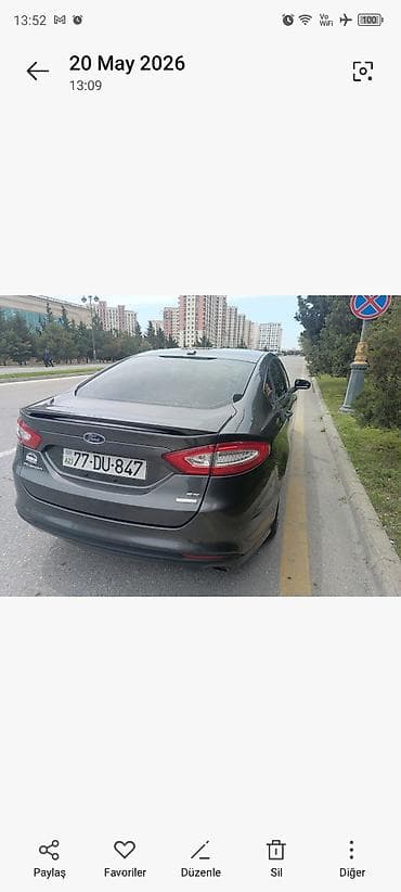 kia rio diffuser: Ford Fusion (sedan) – tünd boz rəng - Güclü və qənaətcil benzin — 6
