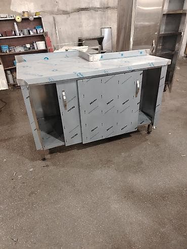 nomre 1 corek: Paslanmayan poladdan (inox) hazırlanmış peşəkar mətbəx dolabı/iş — 4