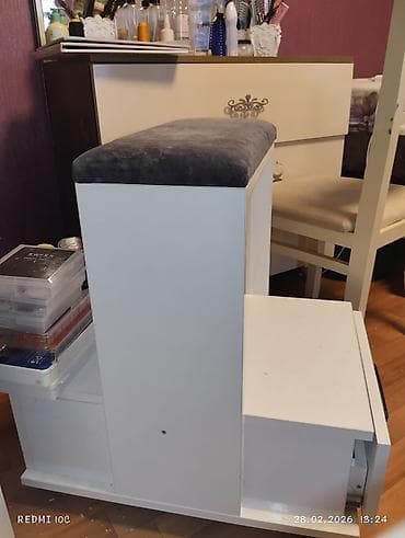 cekic 2018 cekic: Pedikür üçün mobil taburet/stanok - Funksional konstruksiya: üst — 1