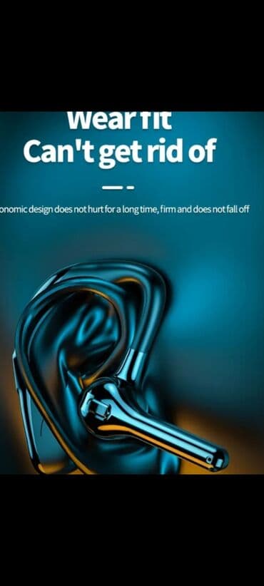 наушники с микрофоном: Новый Беспроводные (Bluetooth) Наушники, цвет - Черный — 3