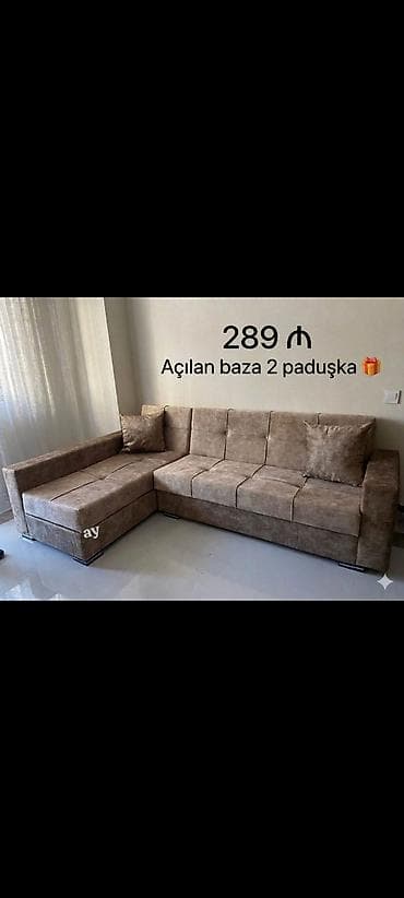 Угловой диван, Б/у, Раскладной, С подъемным механизмом, Платная доставка