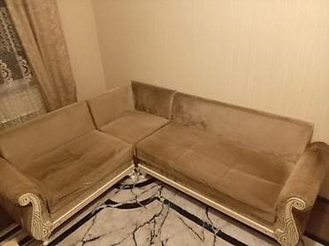 Künc divan, Açılmayan, Bazasız, Vеlur parça