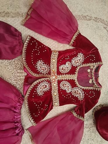 Koftalar, sviterlər: Milli kostyum, Qız üçün, 7 - 8 yaş — 2