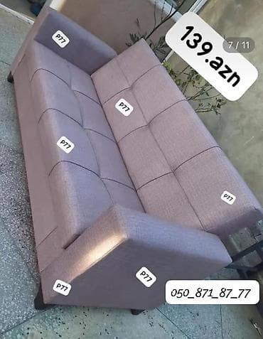 Divan, Açılmayan, Bazasız, Parça, Çatdırılma yoxdur