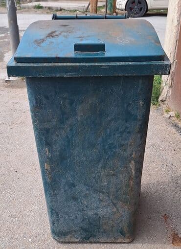 Soyuducu avadanlığı: Təkərli zibil qabı – 240L tipli - Material: qalın dəmir (hava — 4