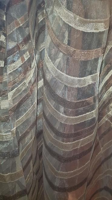 inter tekstil sumqayit: İşlənmiş, Tül, rəng - Qəhvəyi, Ünvandan götürmə — 2