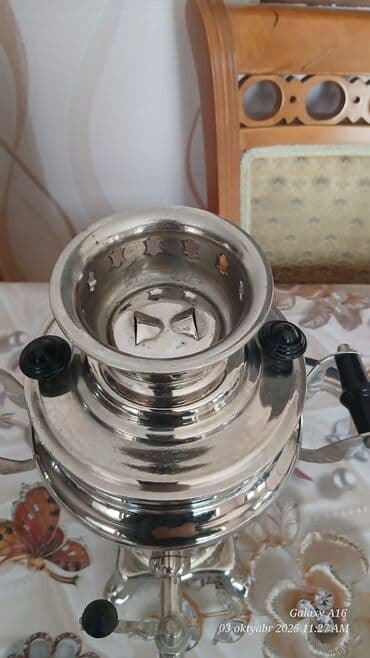 ikinci el samovar: İşlənmiş Elektrik Samovar, 2 l, Ünvandan götürmə — 1