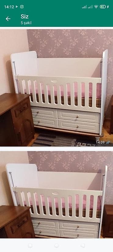 Oğlan və qız üçün, Dördbucaq, Beşik, Matras ilə, Yellənmə mexanizmsiz lalafo.az -da Oğlan və qız üçün, Dördbucaq, Beşik, Matras ilə, Yellənmə mexanizmsiz