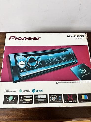 maqnitofonlar: Maqnitol, İşlənmiş, Pioneer, AUX, Tayland, Ünvandan götürmə, Ödənişli çatdırılma, Rayonlara çatdırılma — 6