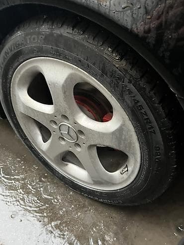 mercedes: Diski təkərlər dördüdə satılır 245/45 ZR17 1.2sində xırda cart olub — 7
