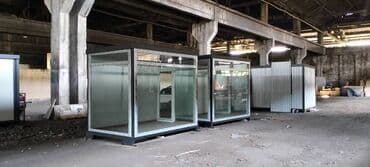 anbar ucun konteyner: Mühafizə köşkü 3.00x2.00 Mühafizə Konteyneri ---Uzunluq: 3.00m ---En — 1