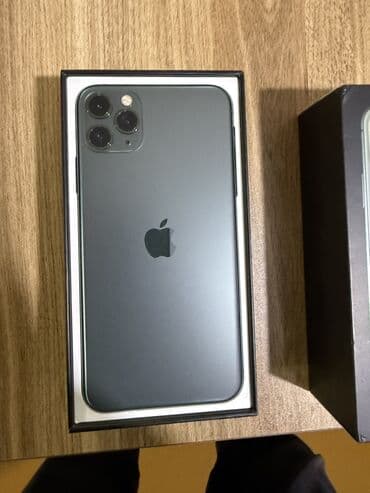 iphone 11 pro max en ucuz: IPhone 11 Pro Max, 256 GB, Alpine Green, Sənədlərlə — 10