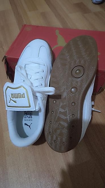 Цвет - Белый Кроссовки, Puma, Размер: 37, Унисекс — 2