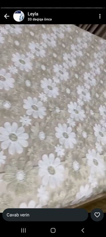 бабочки для декора: Məhsul: Naqişli masa örtüyü - Material: Şəffaf tüllü əsas üzərində — 4