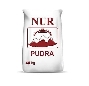 şirniyyat: NUR Pudra – 40 kq Məhsul təsviri: - Brend: NUR - Növ: Pudra (unlu — 1