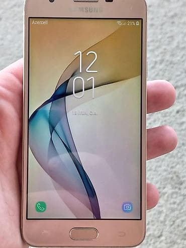 ayfon gence kiredit: Samsung Galaxy J5 2016, 16 GB, rəng - Qızılı, İki sim kartlı — 1