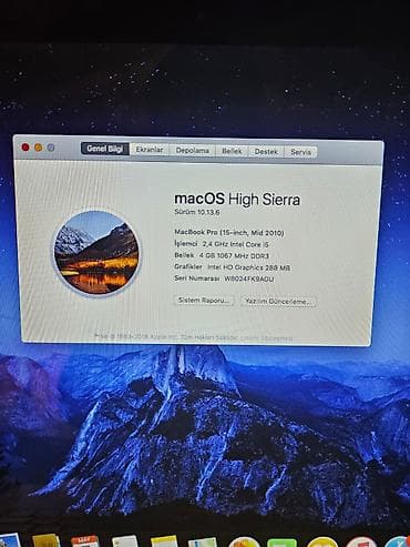 Apple MacBook: Apple MacBook Pro 15" (Mid 2010) - Ekran: 15.4" LED, MacBook Pro — 4