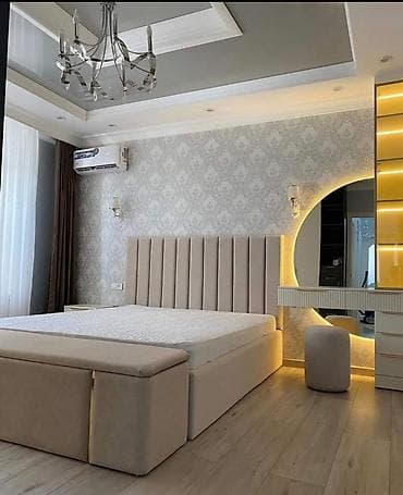 Müasir yataq otağı dəsti - Rəng: bej/şampan tonları - Material lalafo.az -da Müasir yataq otağı dəsti - Rəng: bej/şampan tonları - Material