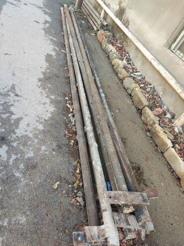 işlənmiş dəmir borular: Profil, Polad, 4 m, Kredit yoxdur — 4