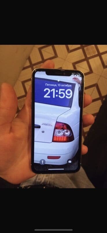 xarici hard disk: IPhone X, Ağ, Face ID — 2