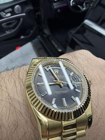 Наручные часы: Rolex Day-Date 1:1 ideal veziyyetde giymetde simvolik endirim — 5