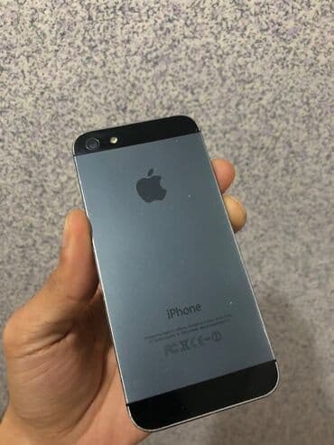 Фото и видеокамеры: IPhone 5, 16 ГБ, Черный — 1