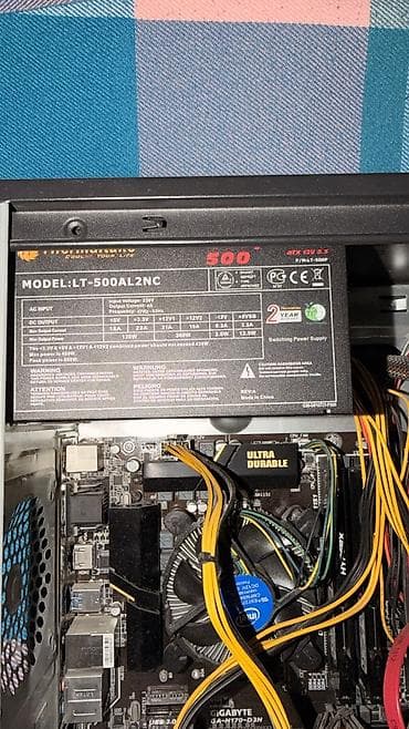 komputer ekran kartı: Masaüstü kompüter seti – sistem bloku + LG monitor Qrafika və oyun — 4