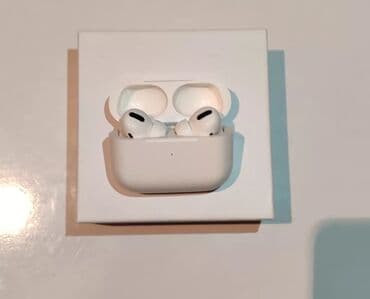 чехлы на аирподс 2: Б/у Беспроводные (Bluetooth) Наушники, Apple, цвет - Белый — 3