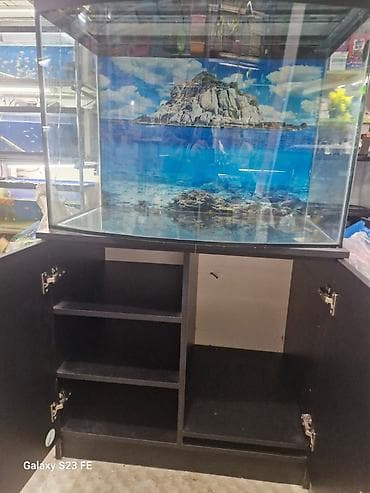 Akvarium-şkaf, Boş, 210 l, Pulsuz çatdırılma, Ödənişli çatdırılma