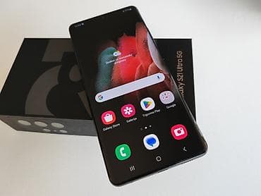 Avtoelektronika: Samsung Galaxy S21 Ultra, 256 GB, rəng - Qara, Simsiz şarj — 4