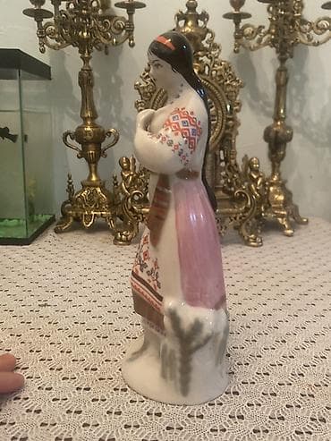 porselen: Fiqur, Keramika, rəng - Ağ — 2