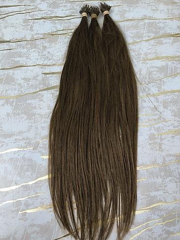 saç alışı: Təbii uşaq saçı. Çox baha qiymətə alınıb. 50 sm uzunluqda dolaşmir — 5