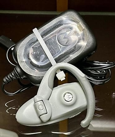 ayfon nausnik: İşlənmiş Simsiz (Bluetooth) Qulaqcıqlar, Motorola, rəng - Boz — 3