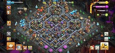 toy dekor: Clash of Clans hesabı – yüksək inkişaf etmiş baza və resurs — 1