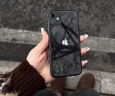 çakma iphone 11: IPhone 11, Qara, Face ID — 1