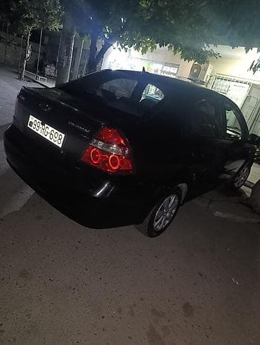 ucuz parca: Chevrolet Aveo sedan – qara rəng, 4 qapı, AZ nömrə seriyası. - Gümüş — 3