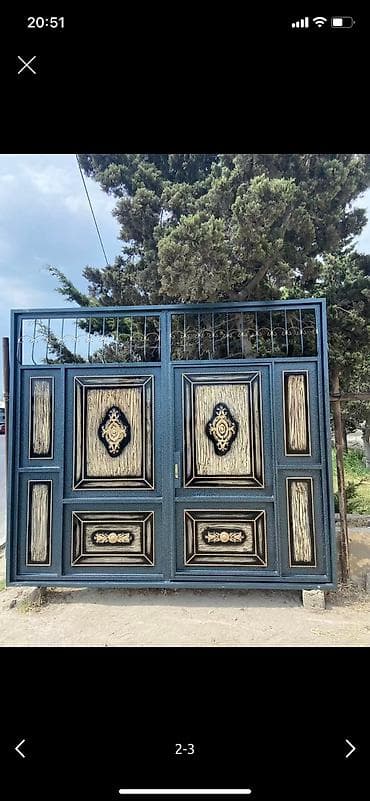 yeni mallar: Həyət darvazaları — 9